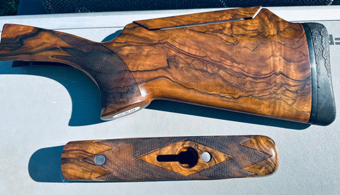 Krieghoff K80 Trap Special Stock Set - Upgraded Wood