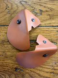 Leather blinders