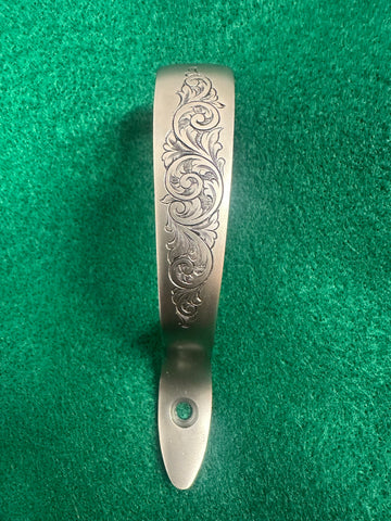 Engraved Krieghoff K80 trigger guard - Plantation Scroll