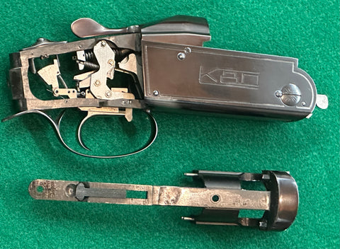 Blued Krieghoff K80 Receiver and Iron