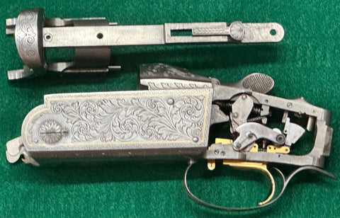 Krieghoff K80 Gold Super Scroll Receiver and Iron w/Double Releases