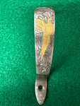 Engraved Krieghoff K80 trigger guard - Gold Pheasent