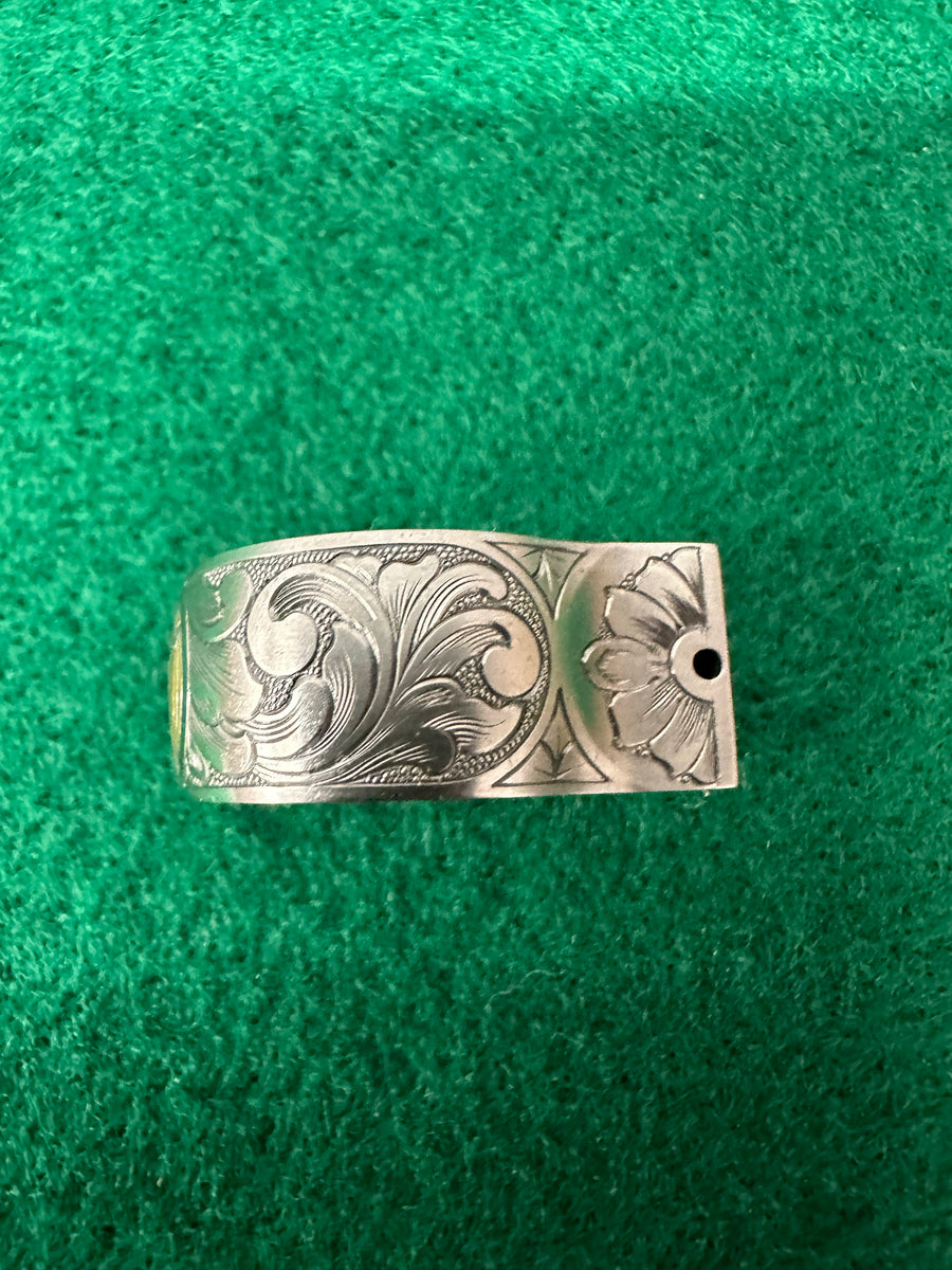 Engraved Krieghoff K80 4 choke tube barrel hanger Broken Gold Clay Shamrock Sporting Arms